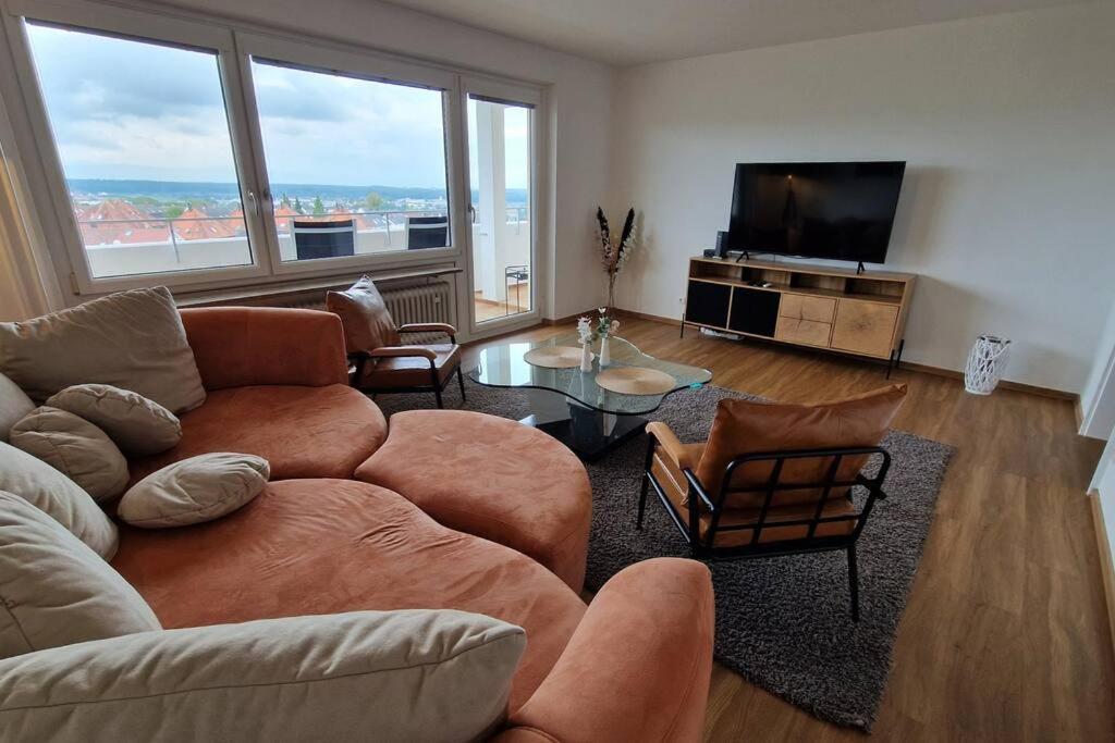 101 Qm Grosses Ferienwohnung Mit See - Und Bergsicht Tettnang Exterior foto